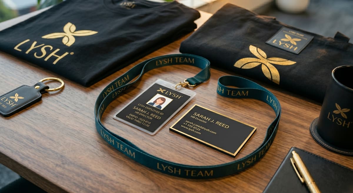 Custom branded merchandise